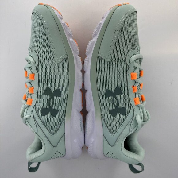 Under Armour Womens Mint Green Charged Assert 9 Low Top Size 8.5 Running Shoes - Picture 7 of 10